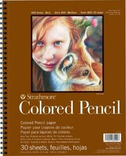 strathmore colored pencil blok 28x36cm strathmore colored pencil blok 28x36cm