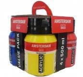 talens amsterdam acryl valuepack 4 pot talens amsterdam acryl valuepack 4 pot