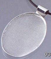 Ovaal hanger met zeef 72403 Ovaal hanger met zeef 72403