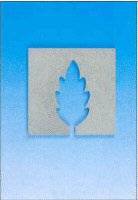 Mdf ornament 50012 blad in vierk | Rico Mdf ornament 50012 blad in vierk | Rico