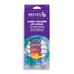 Water mixable oilcolour 12 tubes | Reeves Water mixable oilcolour 12 tubes | Reeves