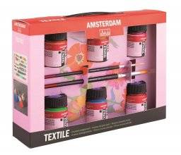 Amsterdam deco textielverf set | Talens Amsterdam deco textielverf set | Talens