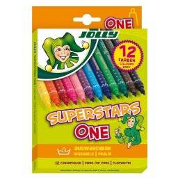 Superstars viltstiften 12st | Jolly Superstars viltstiften 12st | Jolly