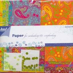 Mini craft papierset oranje 005 | Joy Mini craft papierset oranje 005 | Joy
