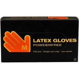 Latex handschoenen doos 100st