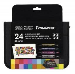 Promarkerset 24st mixed markers | Winsor & newton