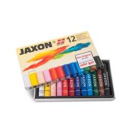 Oliepastels set 12 kleuren | Jaxon