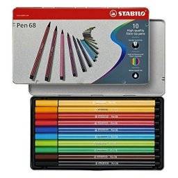 Pen 68 blik 10 kleuren | Stabilo