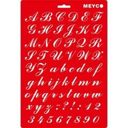 A4 lettersjabloon deco 66004 | Meyco
