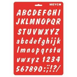 A4 lettersjabloon hand 66005 | Meyco