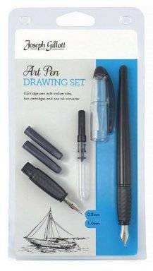 Art pen drawing set 35908 | William mitchell