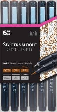 Artliner set 6dlg neutral | Spectrum noir