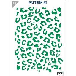 A3 sjabloon pattern 1 | QBIX