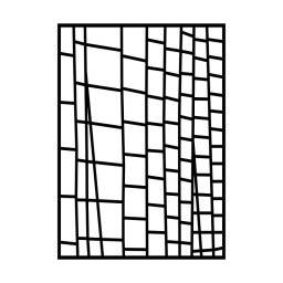 Stencil ladder 8x10 | Gelli arts