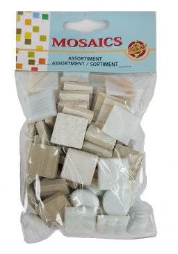 Mosaics assortiment white 9010 | Make me