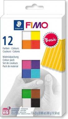 Fimo basic set 12 kleuren | Steadtler