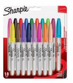 Stiftenset met 18 kleuren | Sharpie