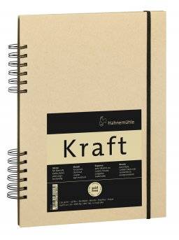 Kraft sketch book spiraal | Hahnemuhle