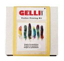 Feather printing kit | Gelli arts