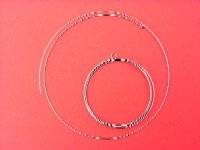 Sieraadspiraal halsband+armband Sieraadspiraal halsband+armband