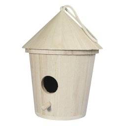 Houten vogelhuisje rond | Rayher Houten vogelhuisje rond | Rayher