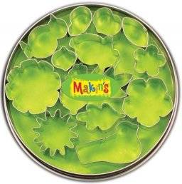 Uitstekerset blik bloemen 37005 | Makin's clay
