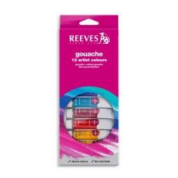 Plakkaatverfdoos 12 tubes | Reeves Plakkaatverfdoos 12 tubes | Reeves