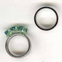 Vingerring edelstaal glad Vingerring edelstaal glad