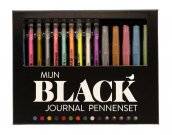 mus creatief black journal pennenset